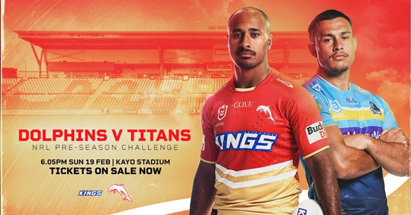 Get your tickets for the Dolphins trial at Kayo Stadium