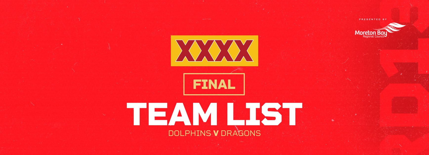 Dolphins line up locked in for Dragons