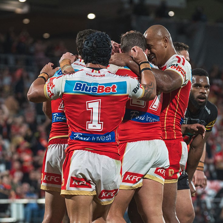 Panthers withstand Dolphins scare to go top of table