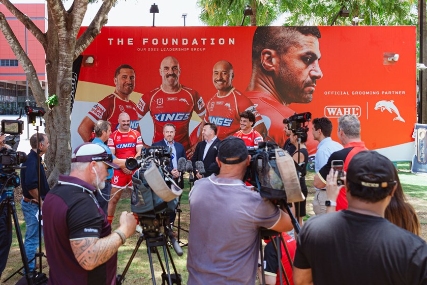 Wahl partnership launch at Suncorp Stadium